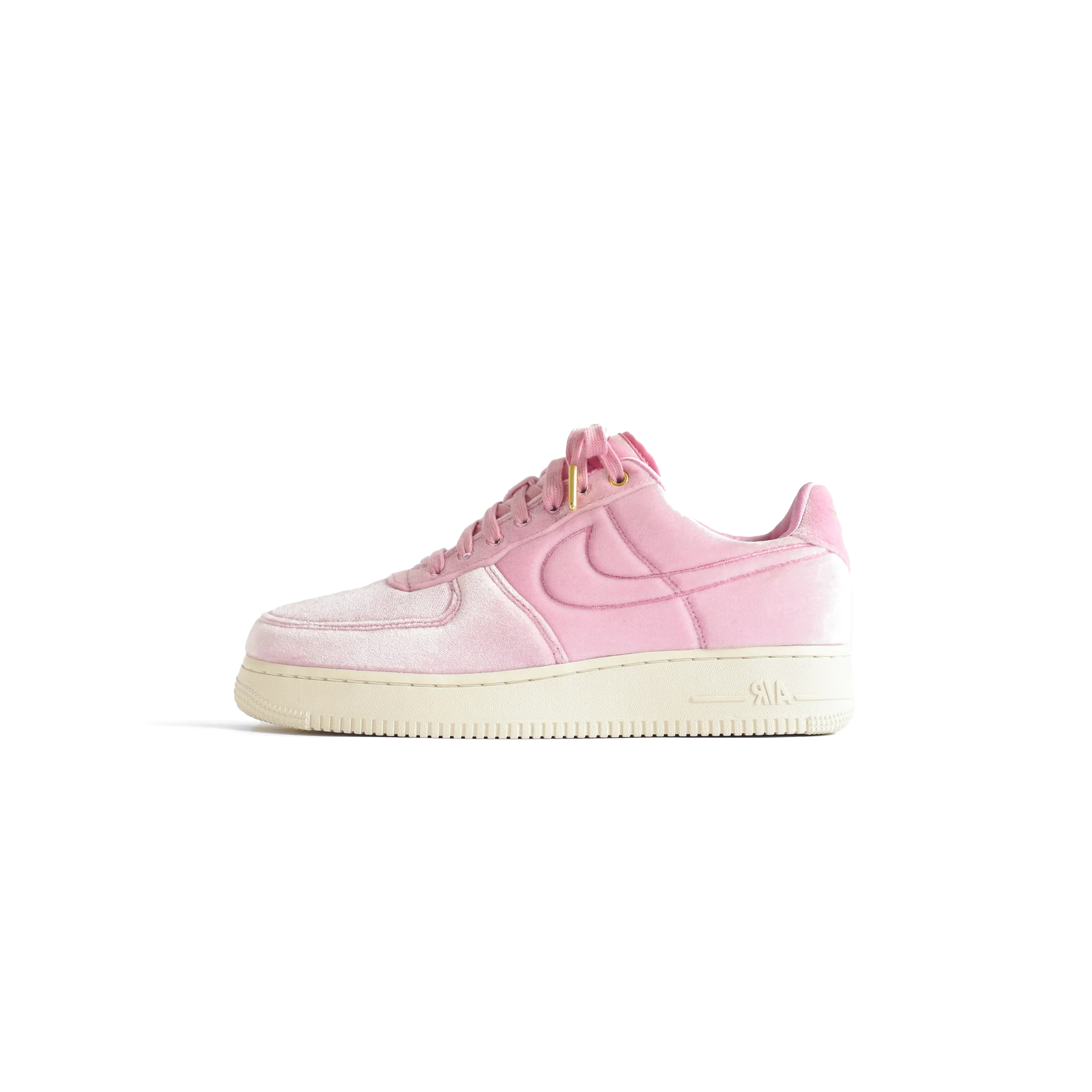 NIKE AIR FORCE 1 LOW PREMIUM 3 VELOUR PINK RISE AT4144-600